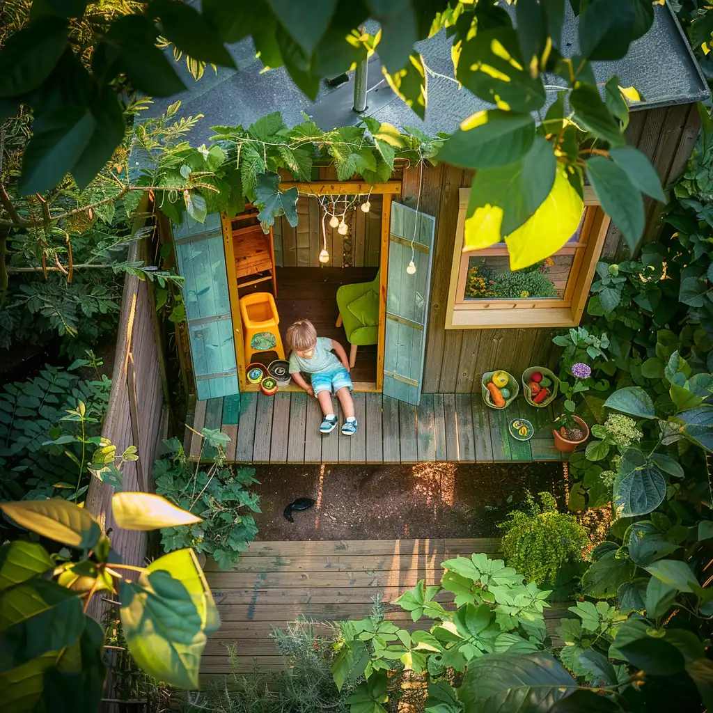 5 creatieve ideeën voor je kindertuinhuisje.